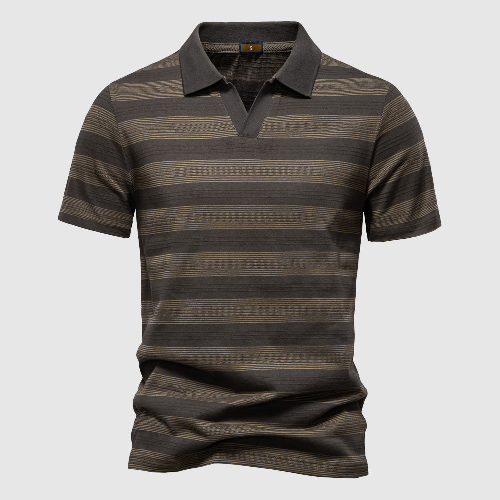 Lucas – Polo à rayures homme