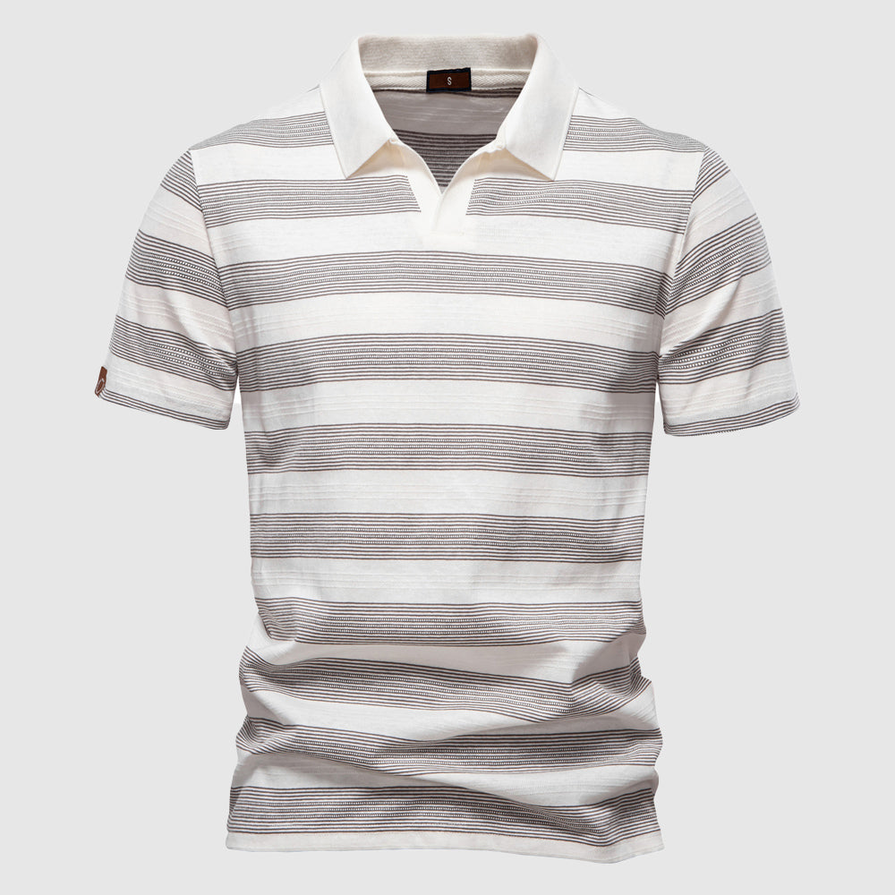 Lucas – Polo à rayures homme