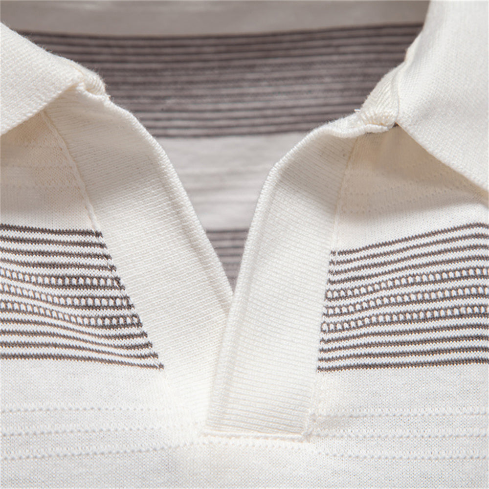 Lucas – Polo à rayures homme