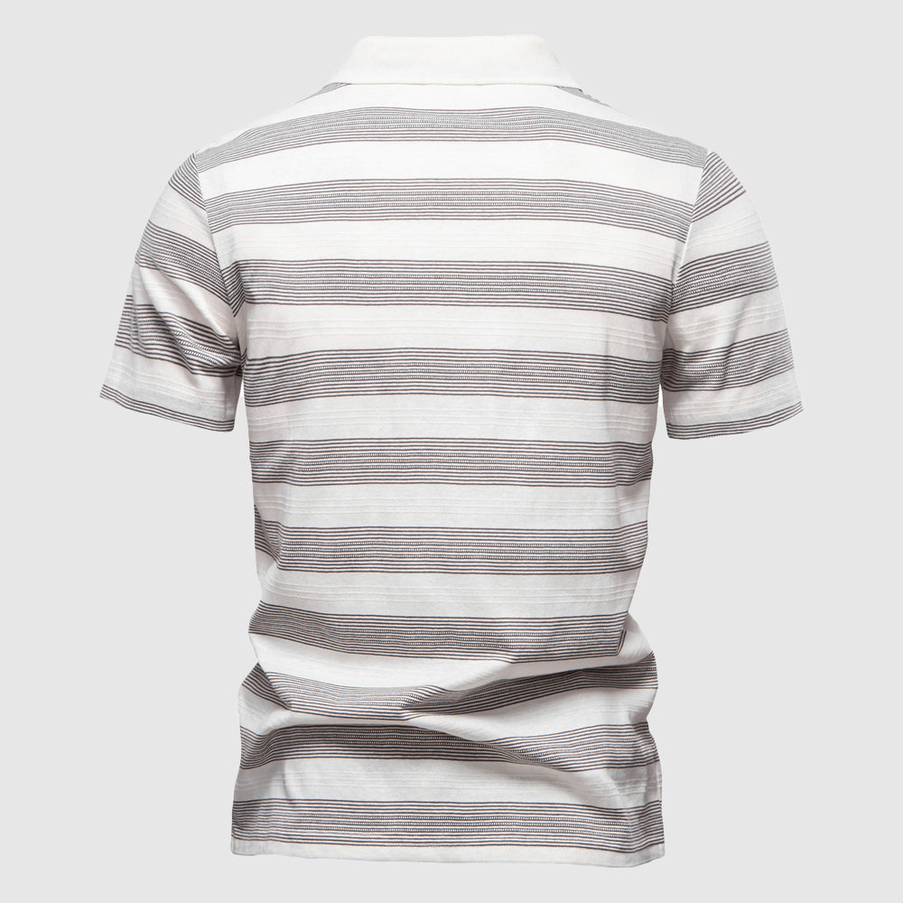 Lucas – Polo à rayures homme