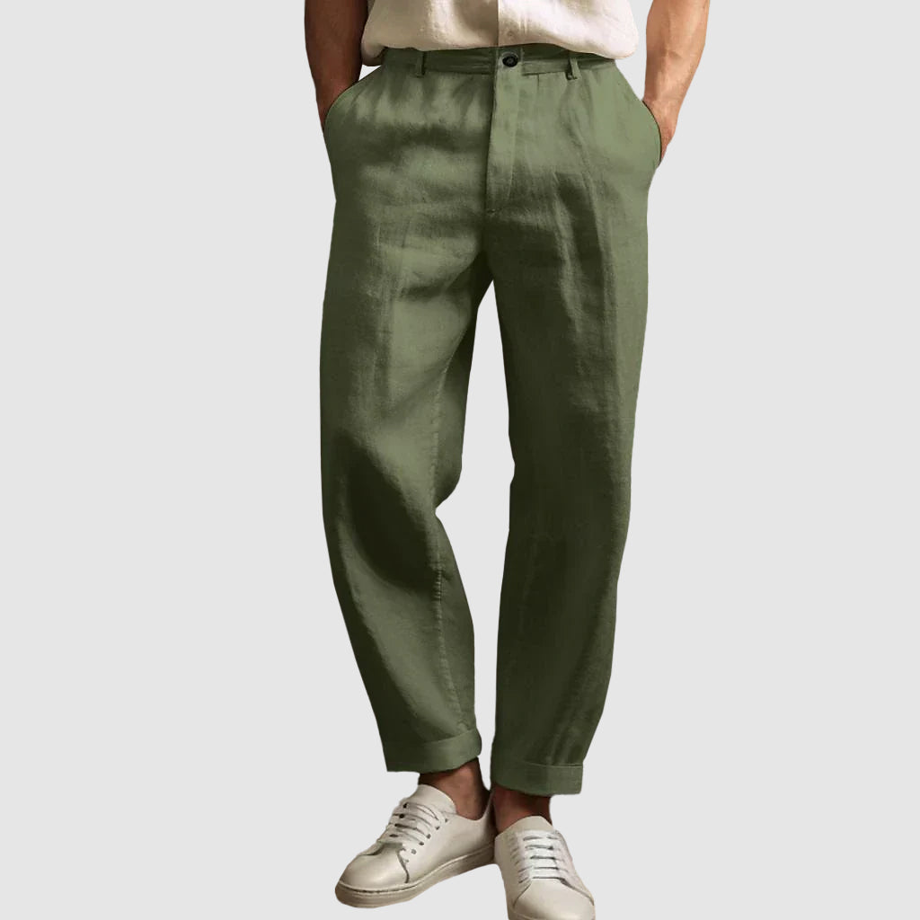 Baptiste – Pantalon coupe droite homme