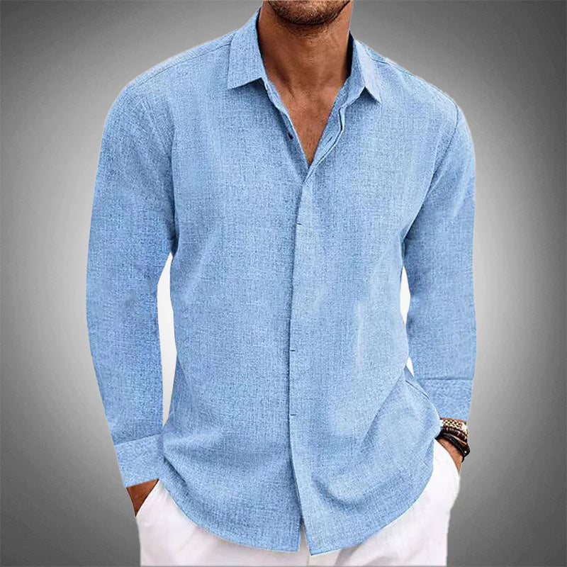 Maël – Chemise à manches longues homme