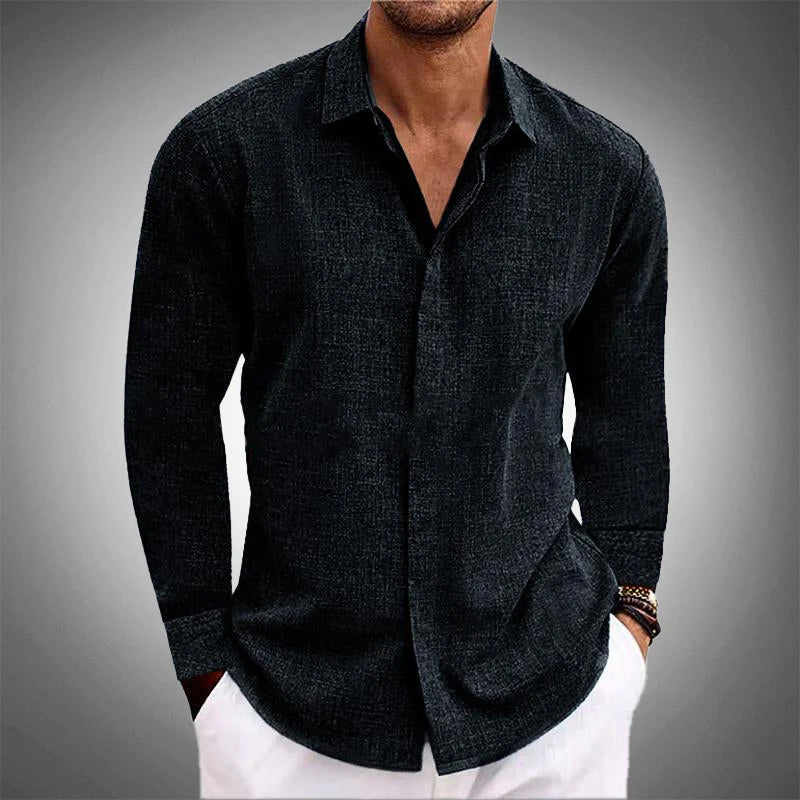 Maël – Chemise à manches longues homme