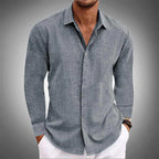 Maël – Chemise à manches longues homme