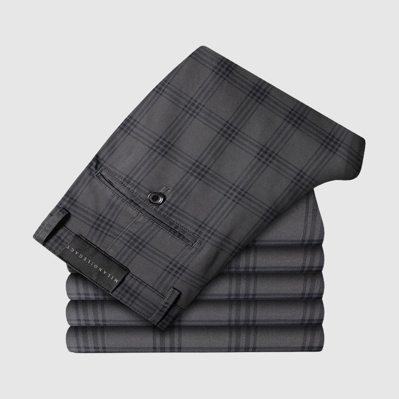 Victor – Pantalon à carreaux homme