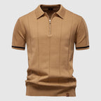 Axel – Polo à col zippé homme