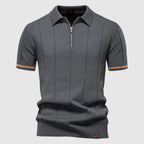 Axel – Polo à col zippé homme