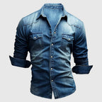 Noé – Chemise en denim à manches longues homme